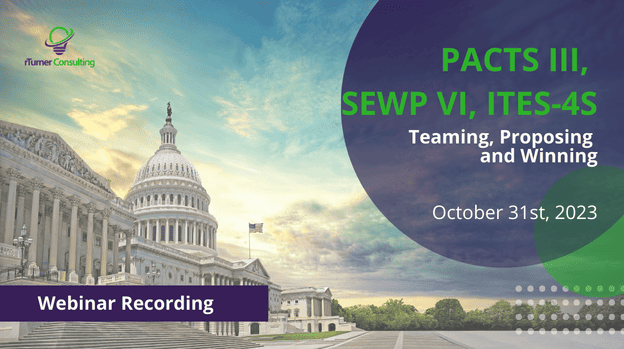 WEBINAR: Upcoming GWACs and IDIQs: DHS PACTS III, NASA SEWP VI and ARMY ITES-4S (recording)